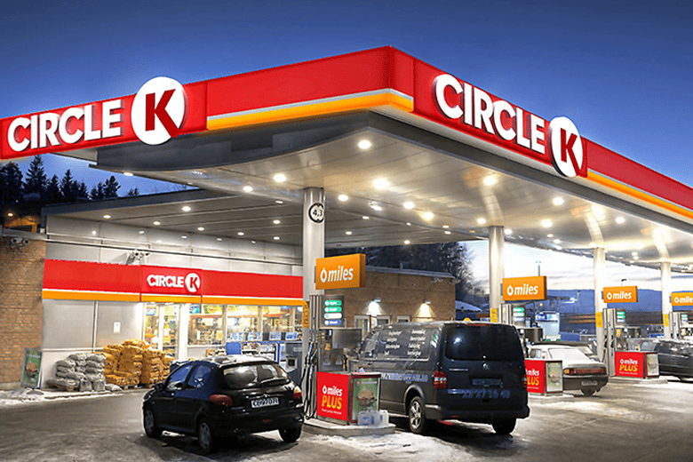 Автозаправна станція мережі Circle K.
